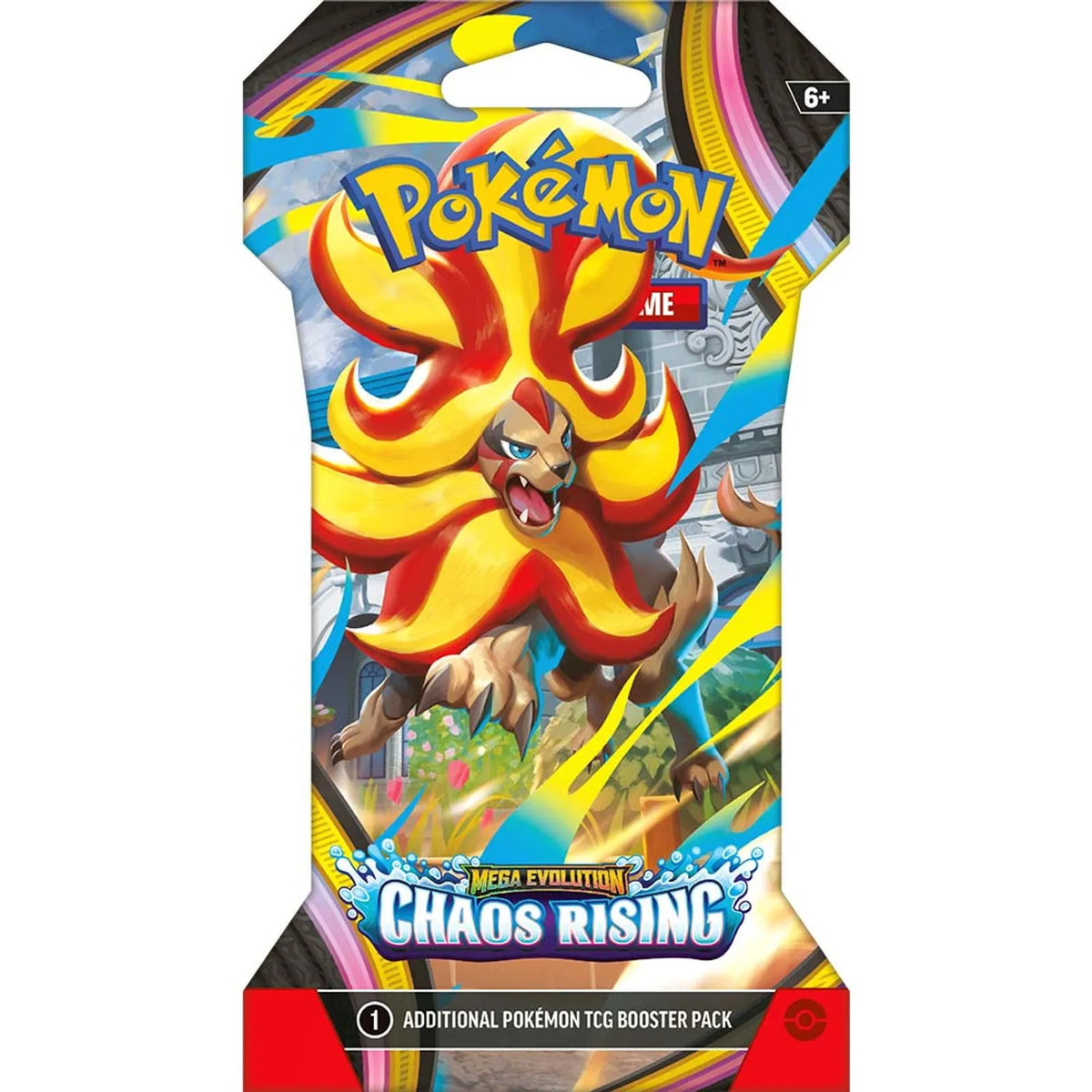 Pokémon TCG: Chaos Rising Sleeved Boosters en Inglés