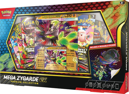Pokémon TCG: Mega Zygarde ex Premium Collection en español